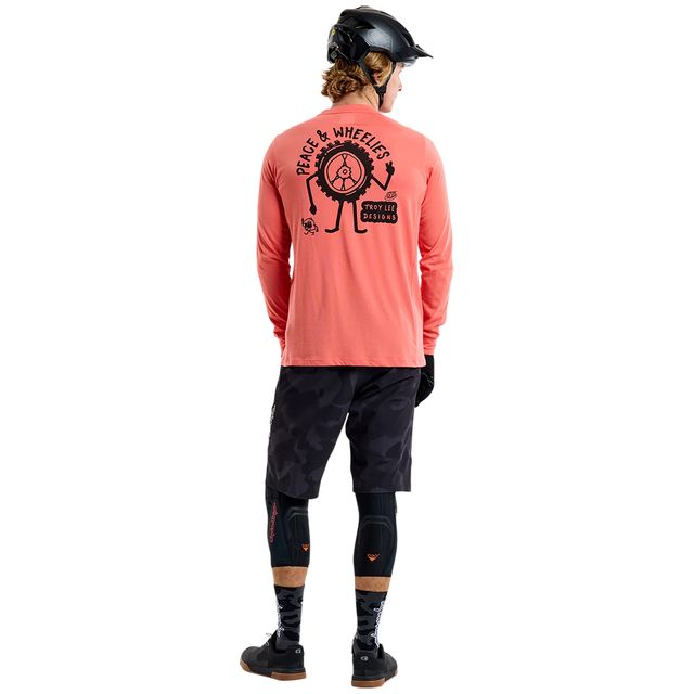 Troy Lee Designs Ride Tee Pitkähihainen Pyöräilypaita